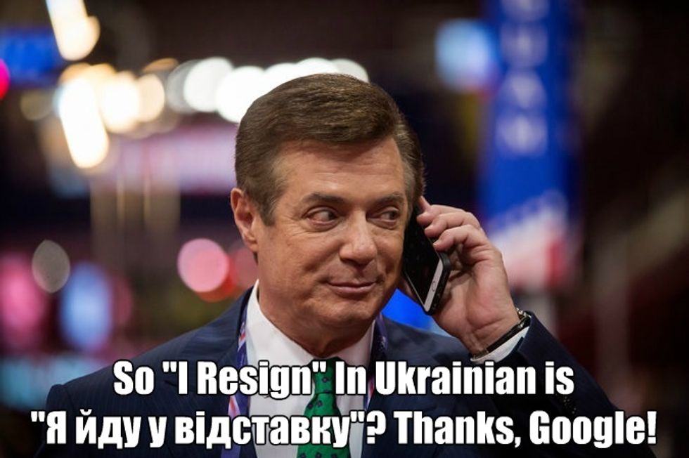 Paul Manafort Resigns Trump Campaign To Spend More Time With Beloved Despots