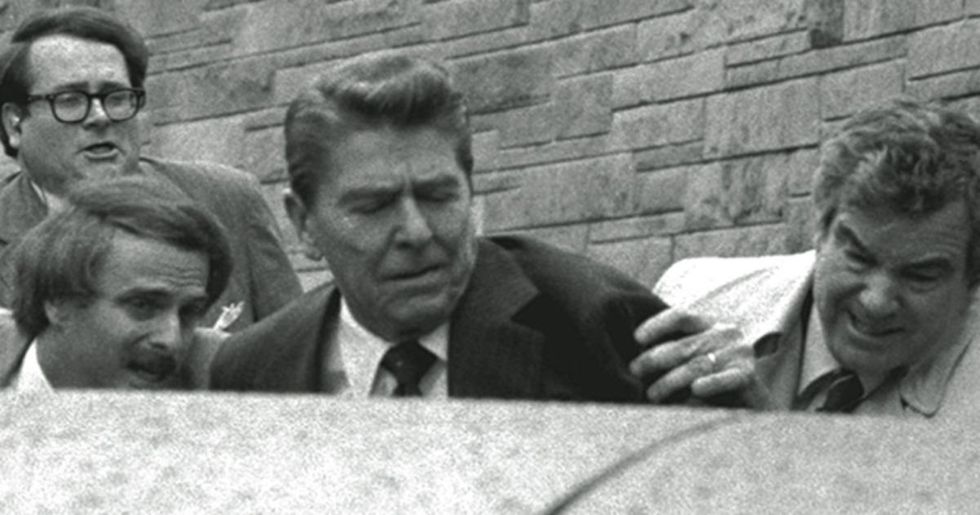 Reagan's Daughter All Like 'Hey Trump, Remember That Time My Dad Got Shot?