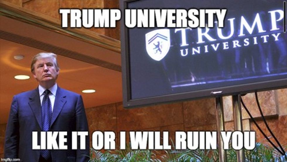 Texas A.G. Tells Former Investigator To Please Shut Up About Trump University Lawsuit, Please