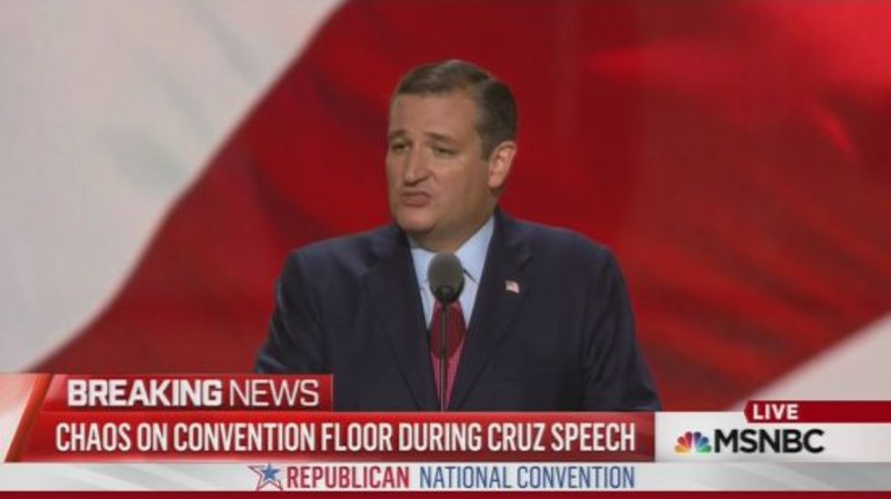 Ted Cruz Pulls Down Pants, Farts All Over Mike Pence’s Big Night