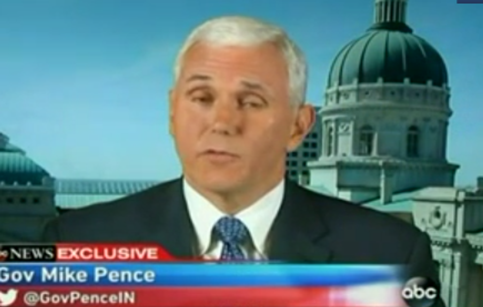 Indiana Gov. Mike Pence: I Proudly Signed Some Anti-Gay Sh*t I Don't Understand