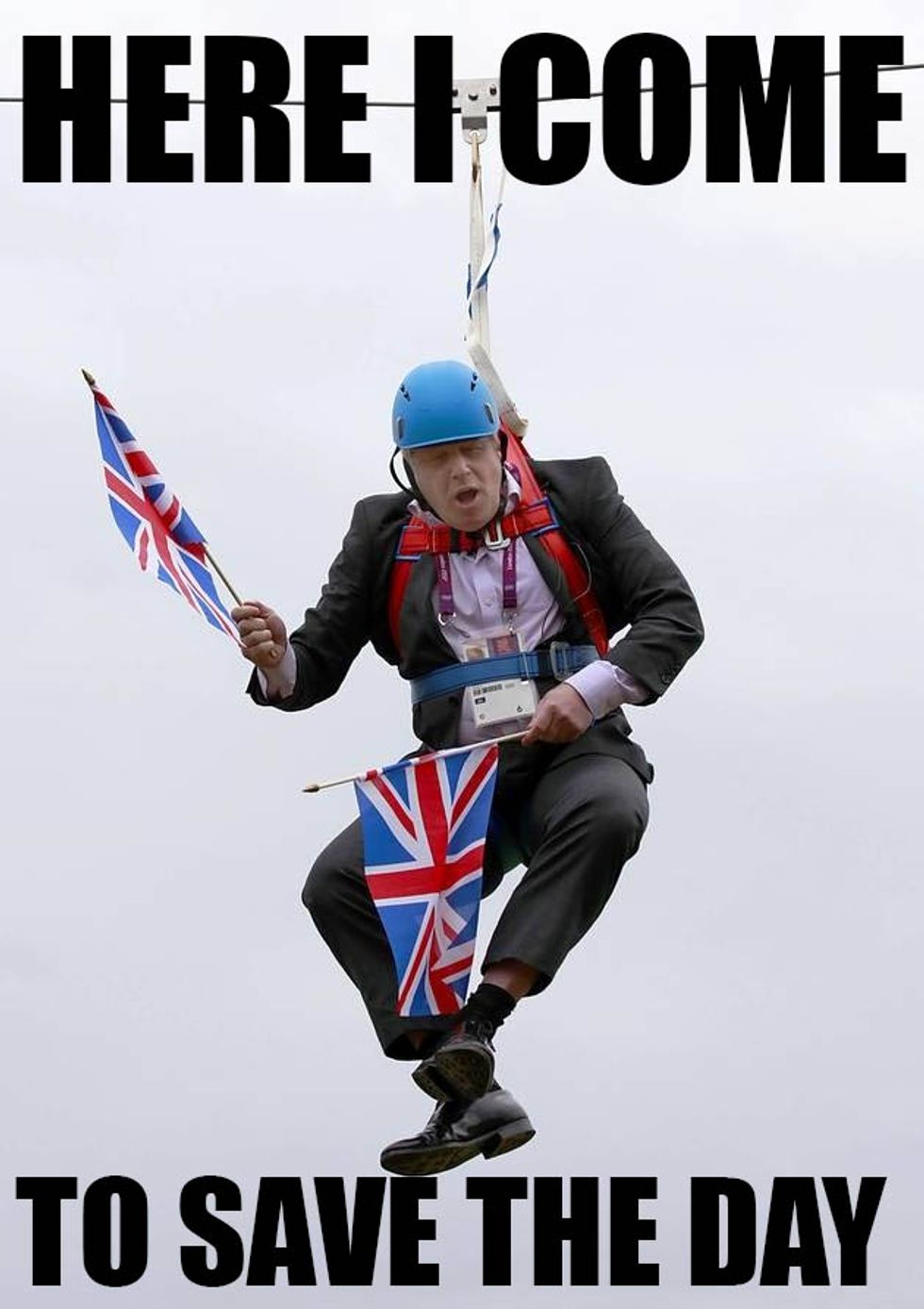 Boris Johnson, Noted Lout And Buffoon, Is England's Next Top Model
