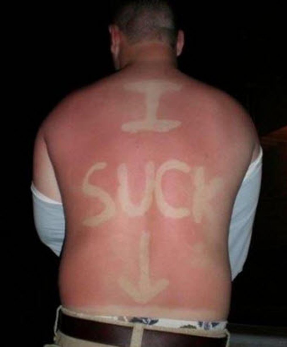 Don't Listen To Teevee Chefs About Sunscreen Plz