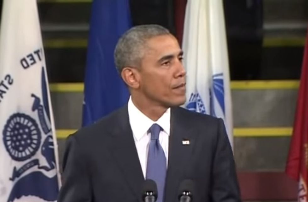How Will Barack Obama's Thoughtful Eulogy For Dallas Cops Outrage Wingnuts? Watch And Guess!