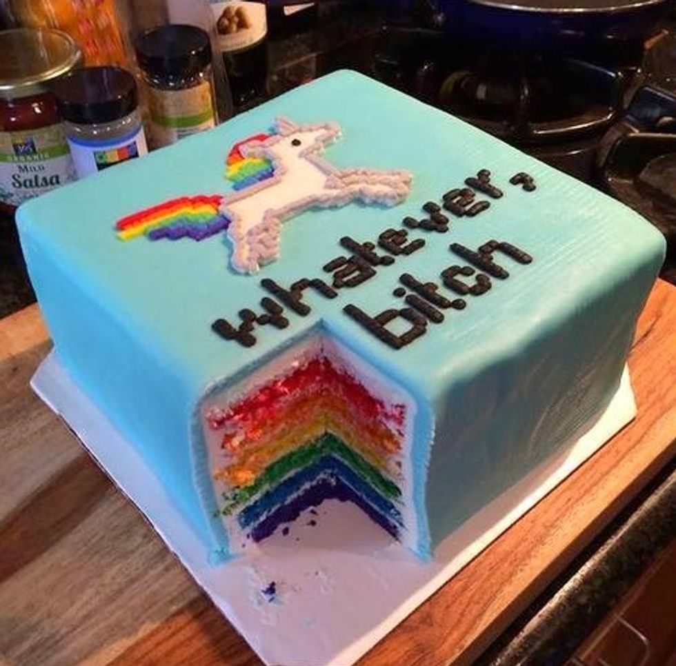 'Christian' Baker Says God Told Her Lesbians Aren't Allowed To Have Birthday Cakes Either