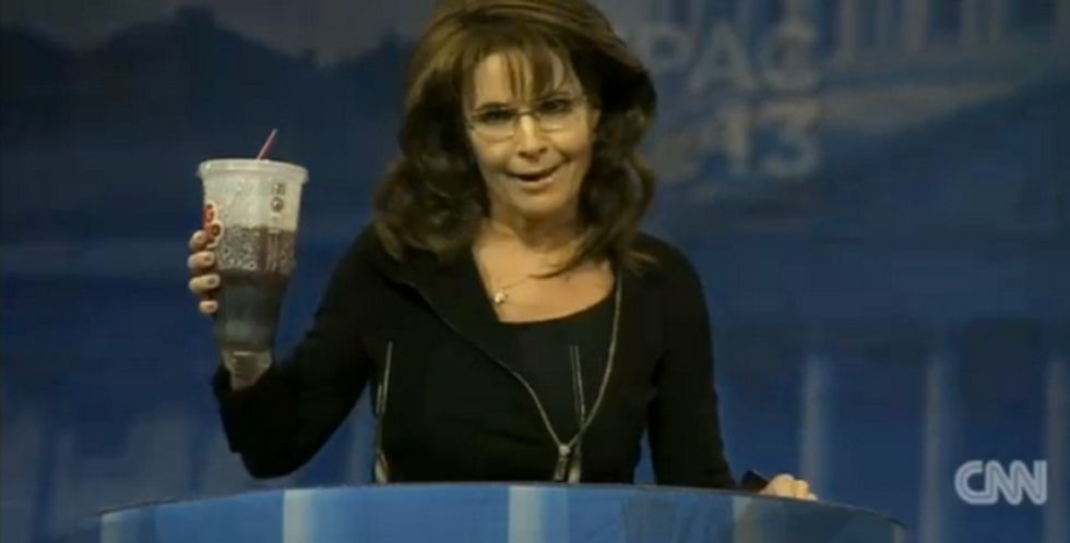 Sarah Palin Spills Boone's Farm In Rage Over Lyin' Hillary's Email Tyranny