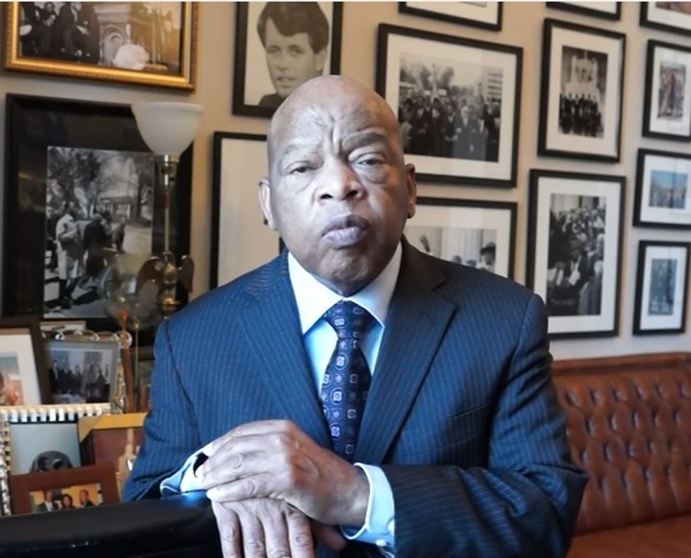 Badass Civil Rights Hero Rep. John Lewis Will Lead Us Out Of This Awful Week