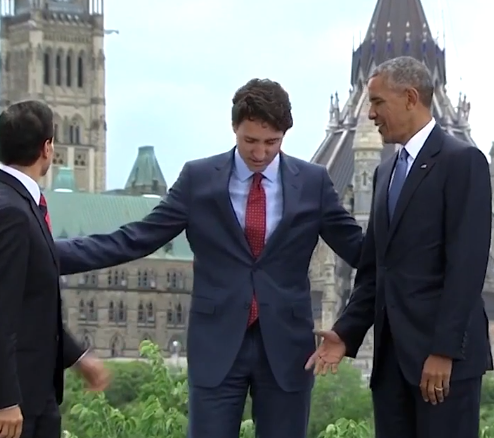 Justin Trudeau Can't Figure Out Where To Put His Hands - Wonkette