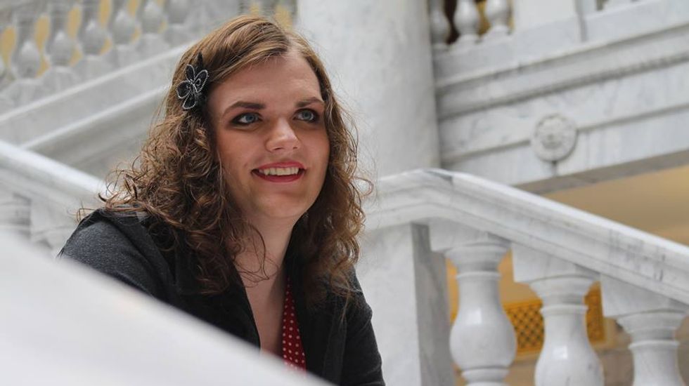Can This Nice Trans Lady Beat Gross Teabagger GOP Sen. Mike Lee In November?