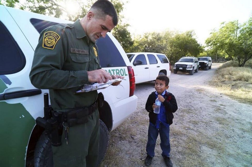 Ohio Jerk Going For The Gold In Punching-The-Border-Children-In-The-Face Olympics