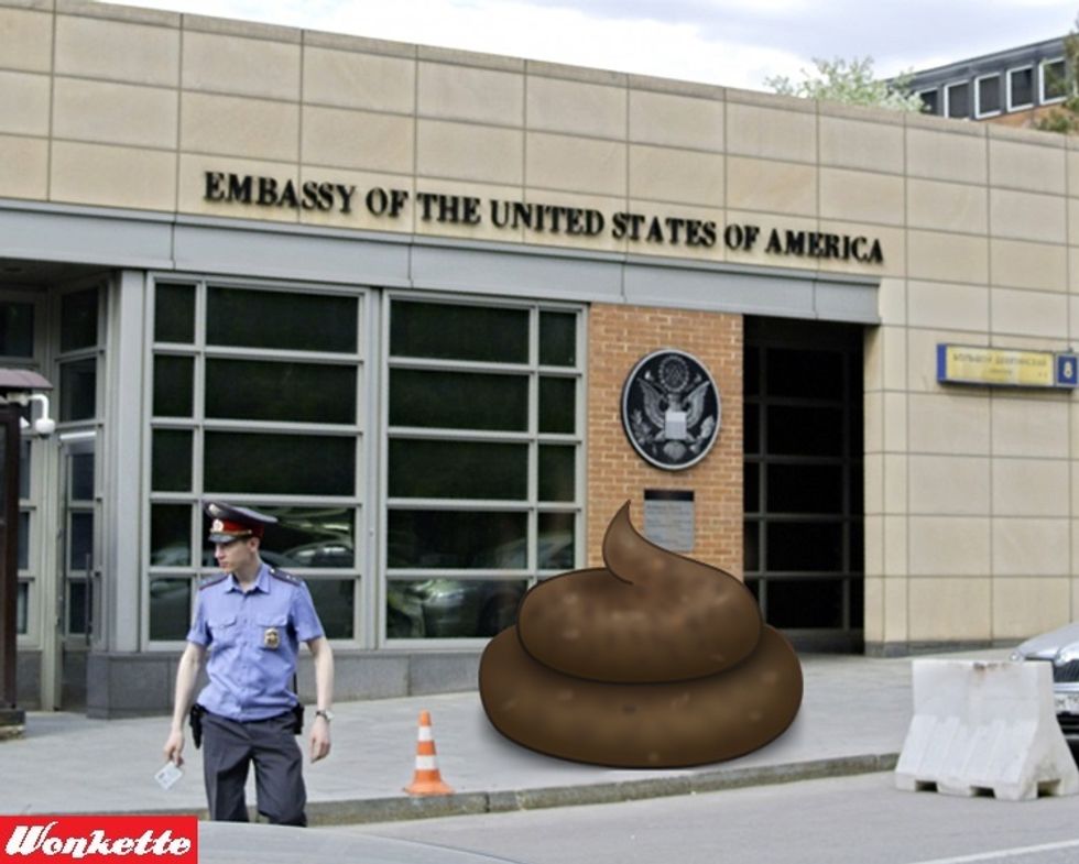 Russian Spies Pooped On U.S. Diplomat's Carpet, Which Really Tied The Room Together Man