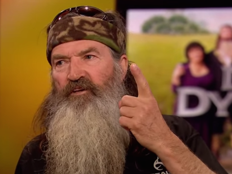 Jesus Helps Duck Dynasty Guy Refrain From Cutting Off Your Penis