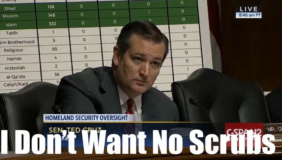 Ted Cruz Teaches Homeland Security Chief Three Magic Words To Stop Terrorism Forever