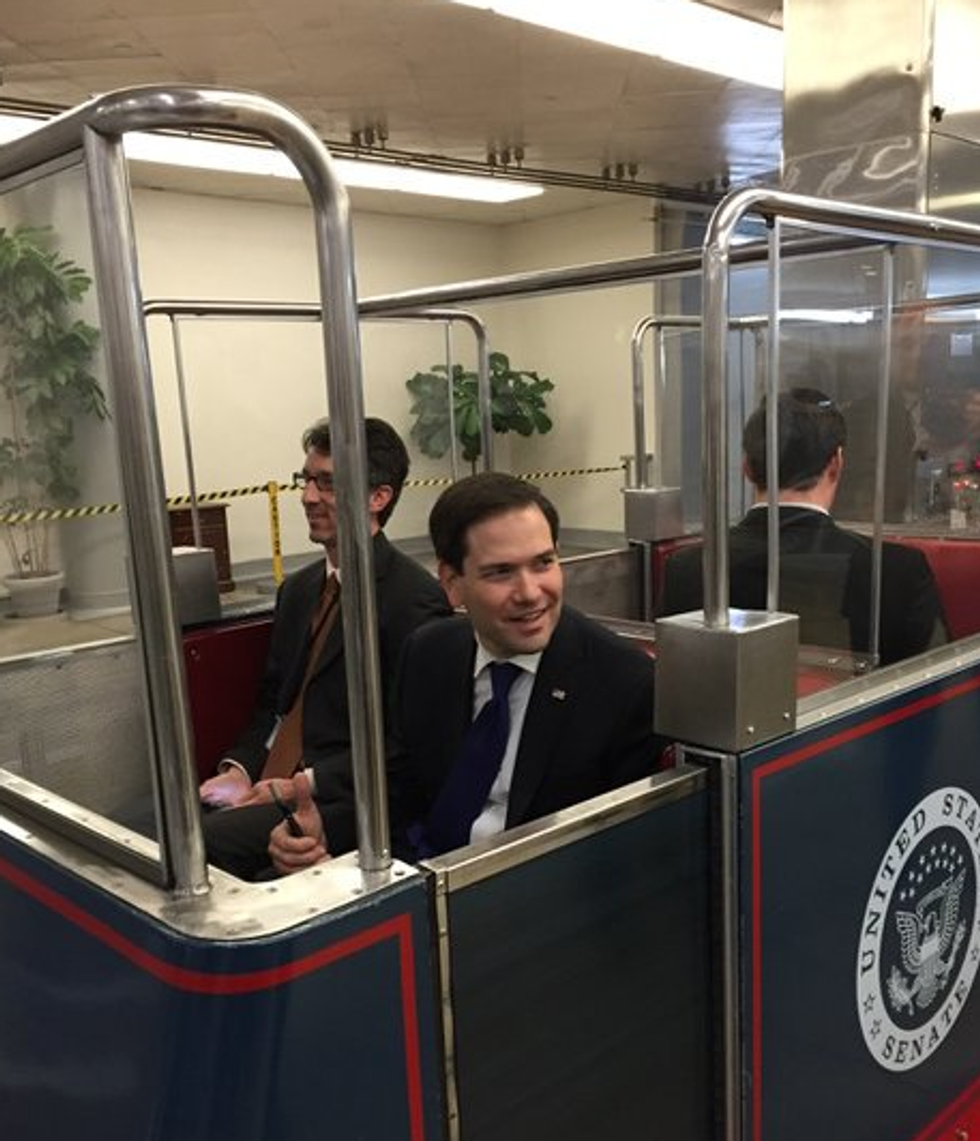 Little Marco Rubio Hates Senate So Much, Wants To Stay In Senate Forever Now