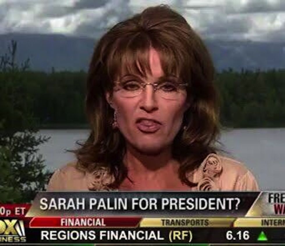 The Sarah Palin Fartknocker Report: We Showed Sarah Palin's Bra, We Guess?