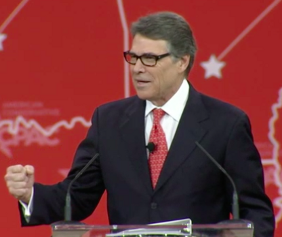 Someone Please Put Rick Perry Out Of His Misery And Tell Him It's Over