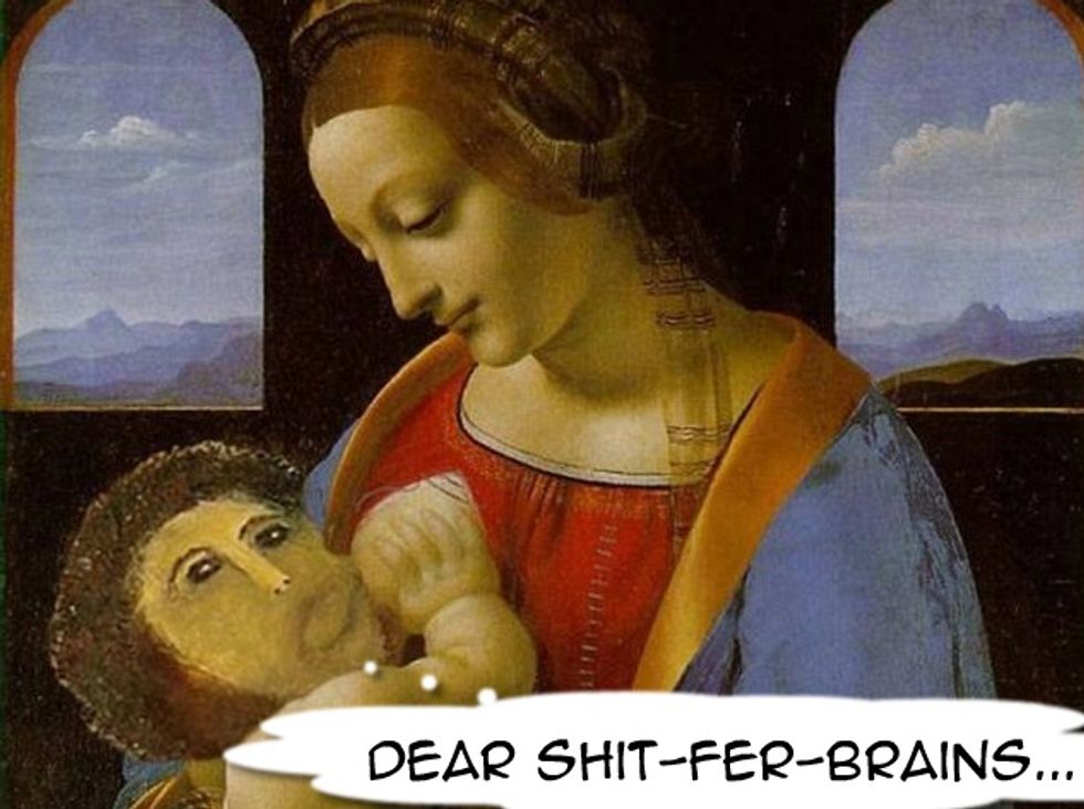 Deleted Comments Of The Week: Why U Make Baby Jebus Cry, Wonkette? WHY?