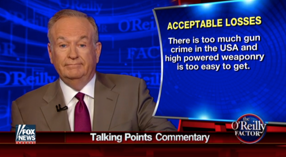 Second Amendment Nuts So Mad Bill O'Reilly Doesn't Want Them To Overthrow The Government