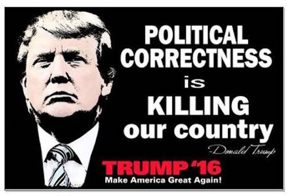 GOPers Determined To Shove Their Politically Correct Terms For 'Racist' Down Our Very Throats