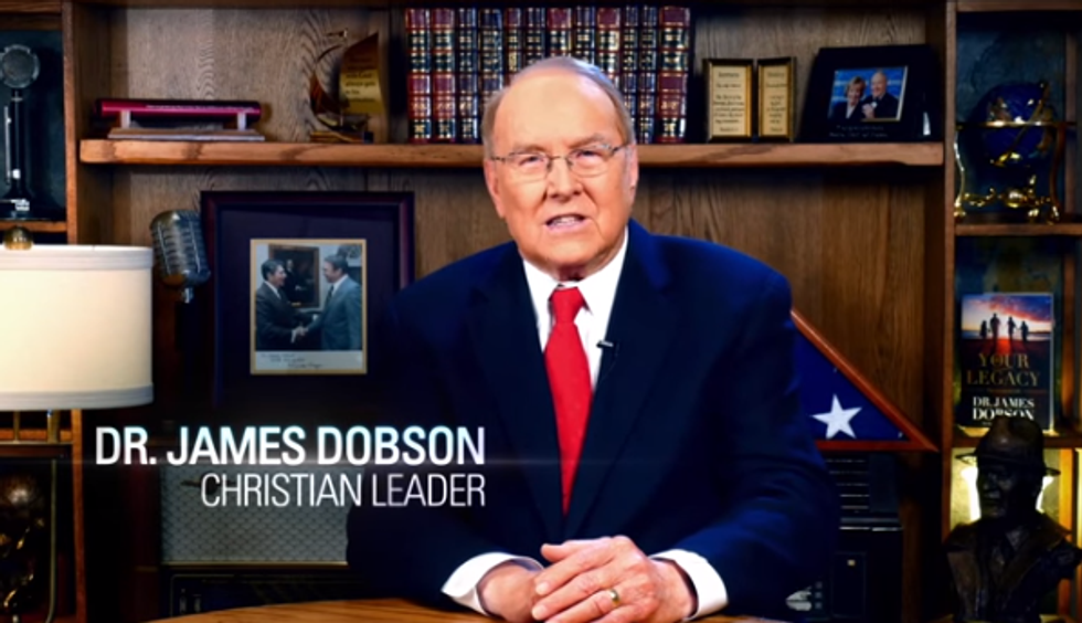 Apparently Not Dead Dr. Dobson Wishes Some Real Men Would Shoot The Transgenders