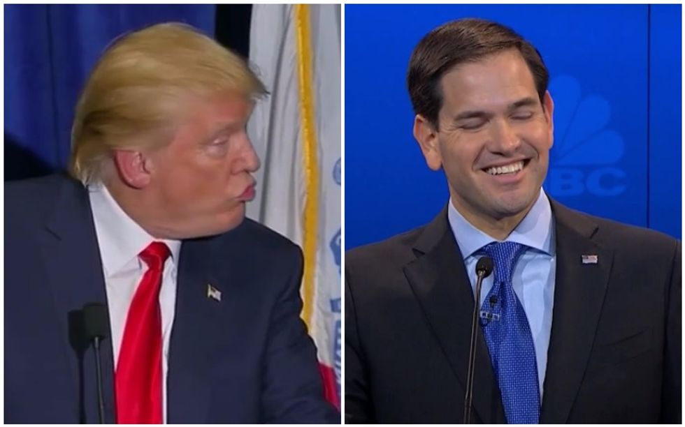 Little Marco Rubio Finally Ready To Put Out For Trump