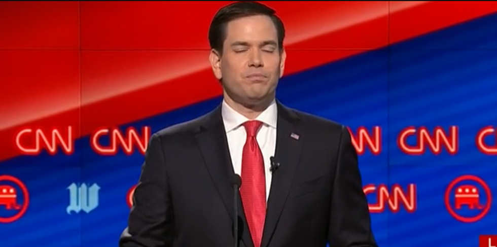 Marco Rubio Knows He Can Win This Thing, If You'll Just Vote For Someone Else