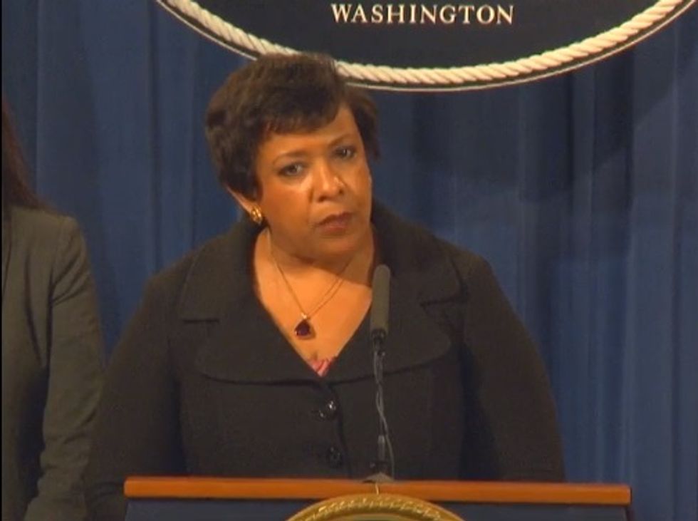 Attorney General Loretta Lynch 'Bout To Have To Smack A Bunch More States Upside Their Heads