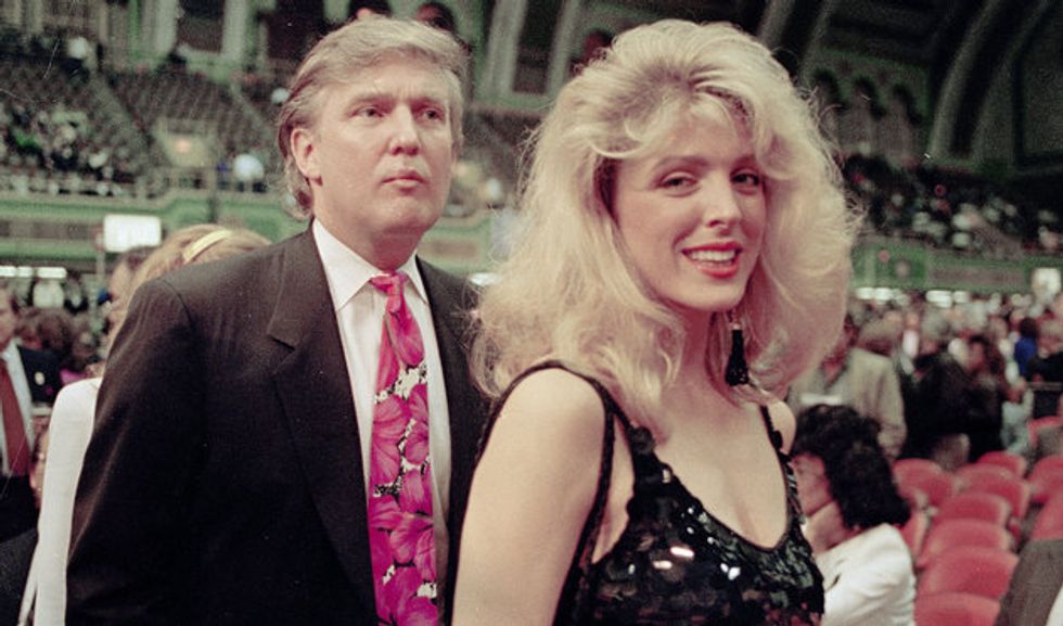Surprise! Donald Trump Was A Horrible Garbage Monster To Marla Maples! Who Would Have Thunk It?