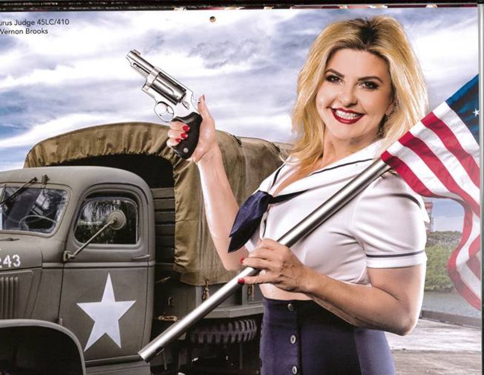 Michele Fiore At War With Pussy Nevada Cops Who Lack The Balls To Let Her Shoot Them