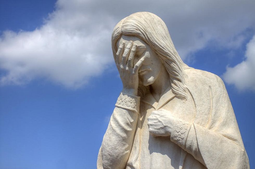 Mean ACLU Sues Teacher For Trying To Shame Atheist Child Into Heaven