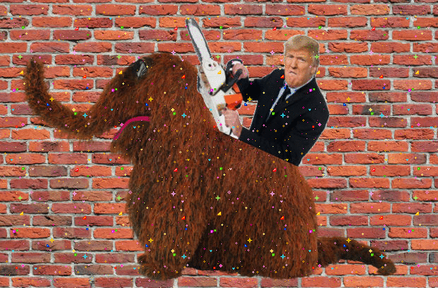 Trump Surrogate: Mexico Border Wall Actually Just Donald Trump's Imaginary Friend