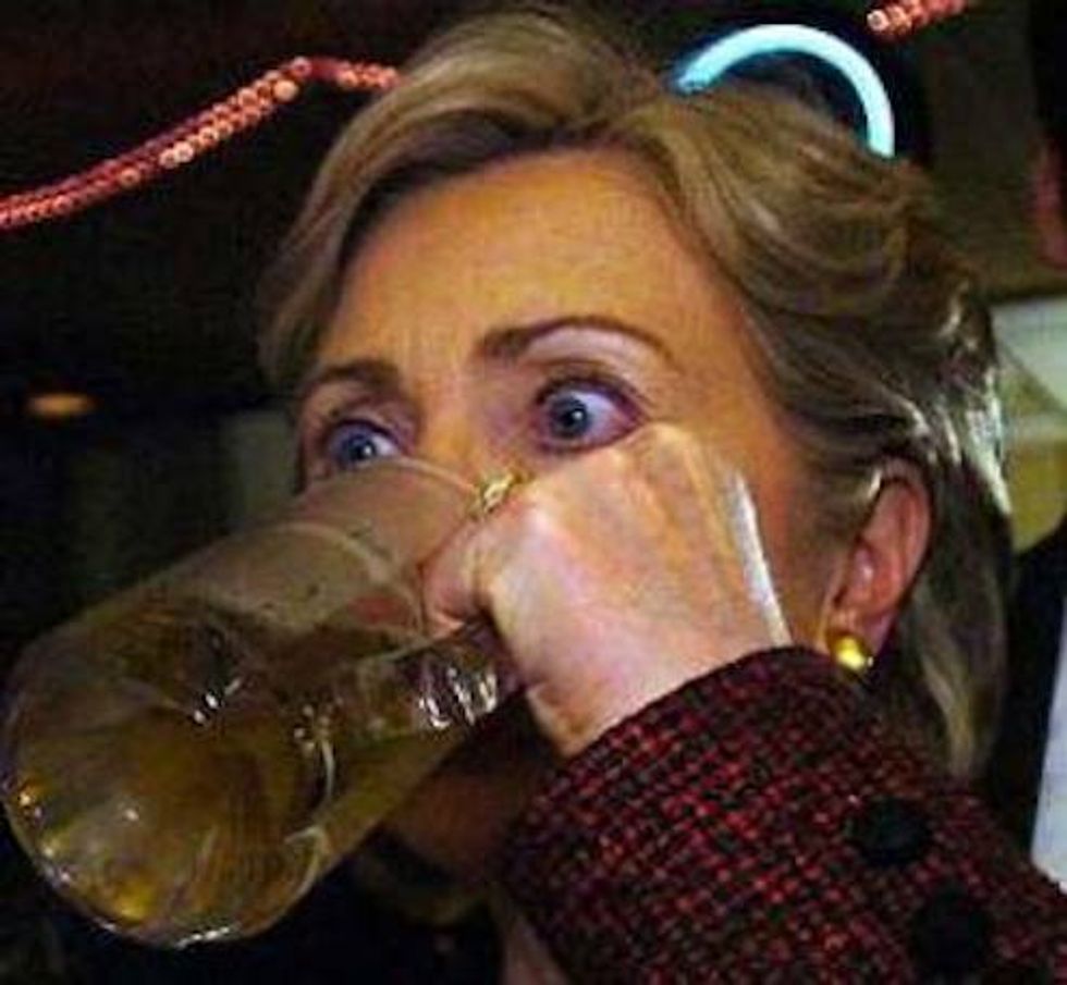 Washed-Up Has-Been Newt Gingrich Tired Of Famous-For-Nothing Hillary Clinton Getting So Much Attention