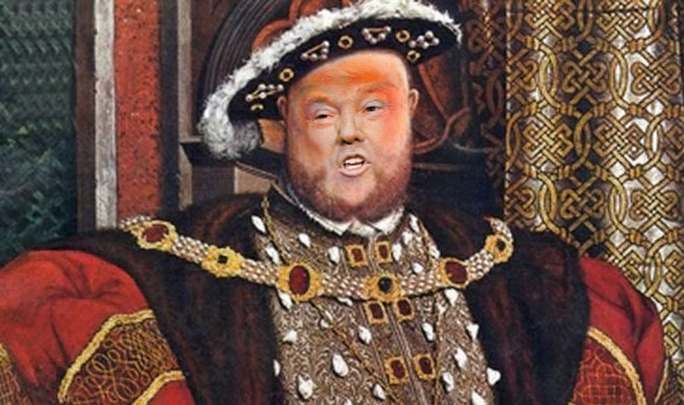 Trump And Gingrich Totally Understand Women, Just Like Beloved Monarch Henry VIII