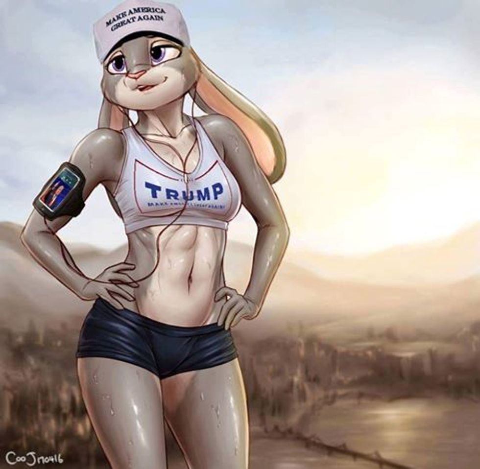 It's Sexy Trump Anime Furry Cosplay Time! Awwww Yeahhhh!