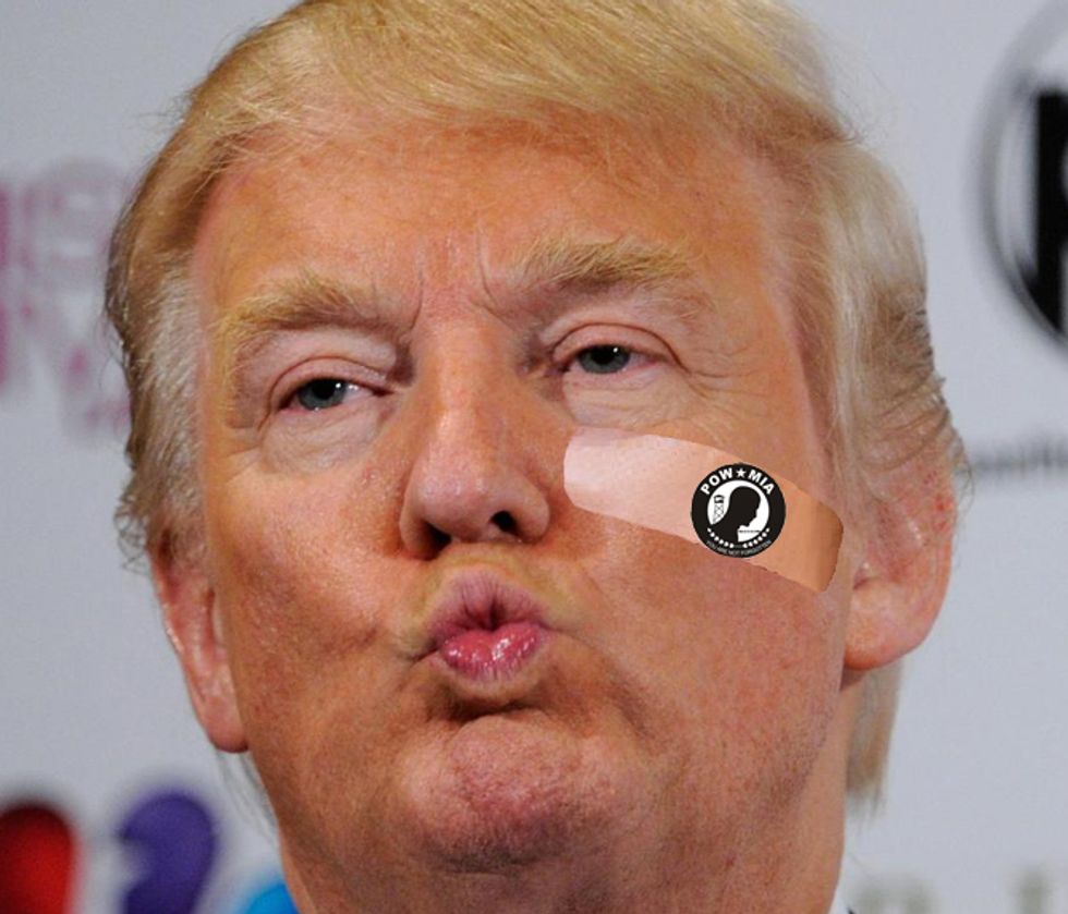 Trump Asshole Can't Stop LOLing About How Dead John McCain Is About To Be