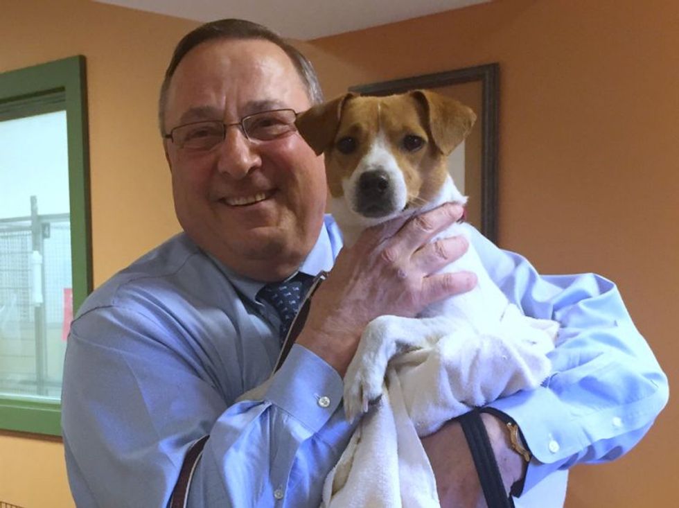 Did Maine Gov. Paul LePage Steal A Lady's Dog? We Are Just Asking Questions!
