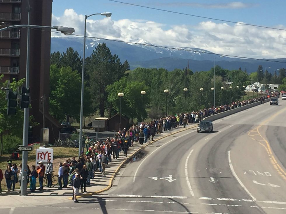 We Went To A Montana Bernie Sanders Rally, And All We Saw Were Our Ripped-Off T-Shirts