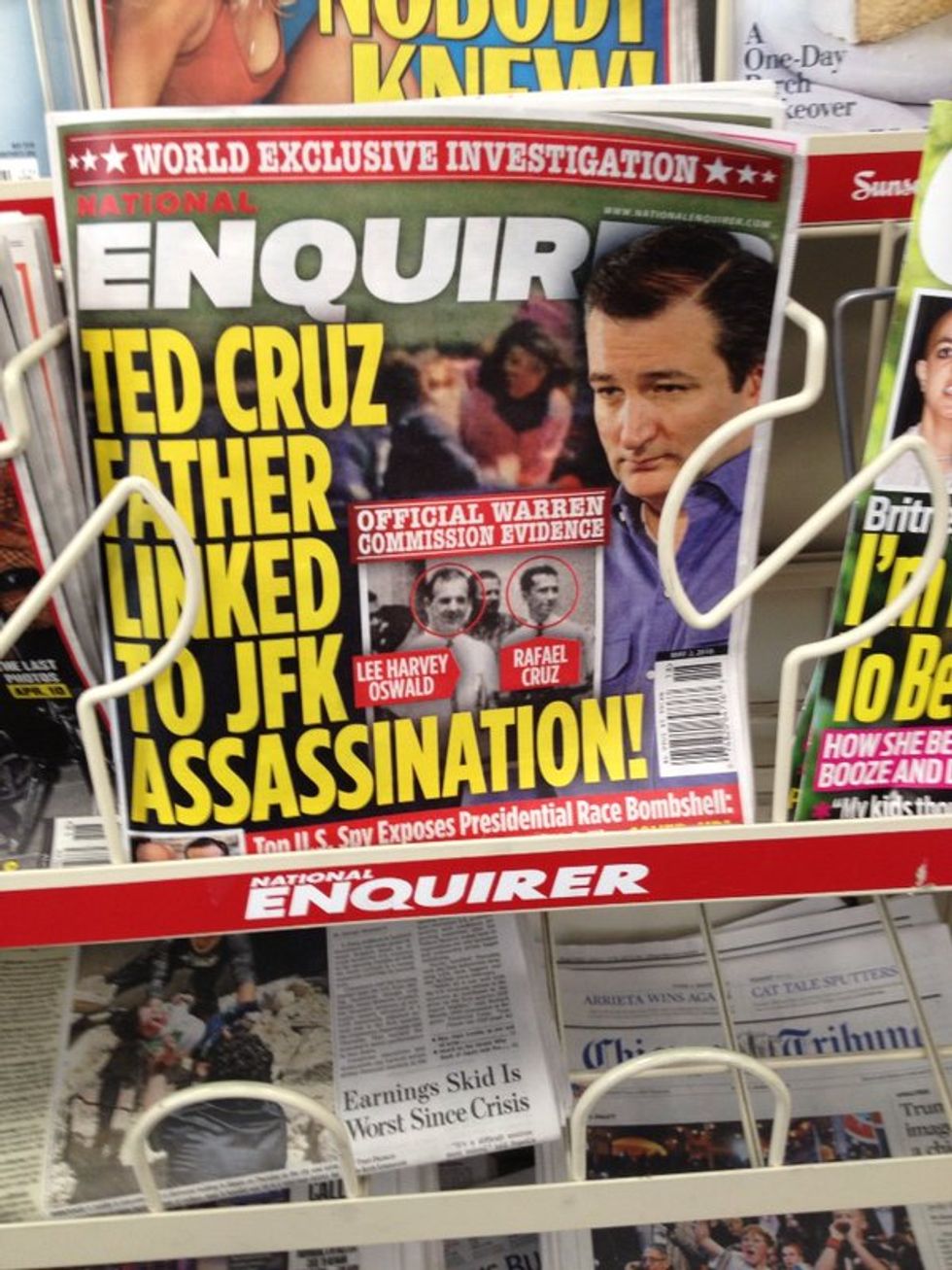 Donald Trump Doesn't Know If Ted Cruz's Dry Drunk Dad Murdered JFK, But MAYBE!