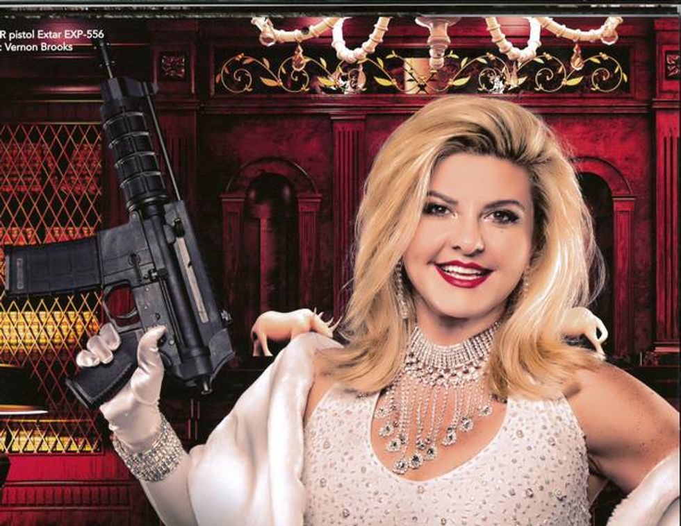 Some Might Call It Suicide By Cop. Idiot Nevada Lawmaker Michele Fiore Calls It 'Liberty'