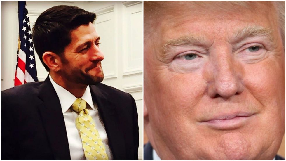 Donald Trump And Paul Ryan, Will You Two Please Just Have Sex And Get It Over With?