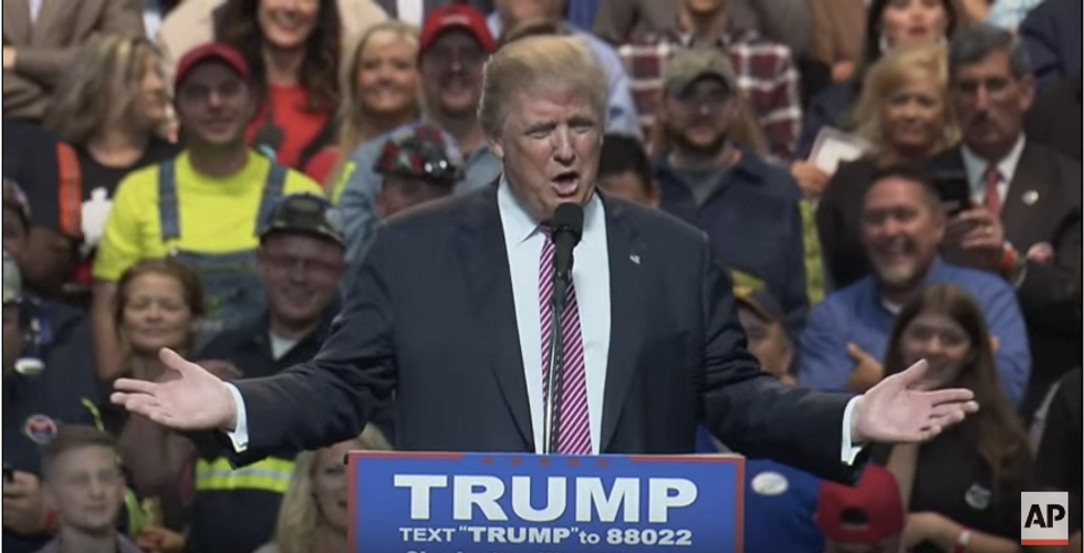 The Only Thing Donald Trump Will Recycle Is This Hilarious Bit About Newfangled Hairspray