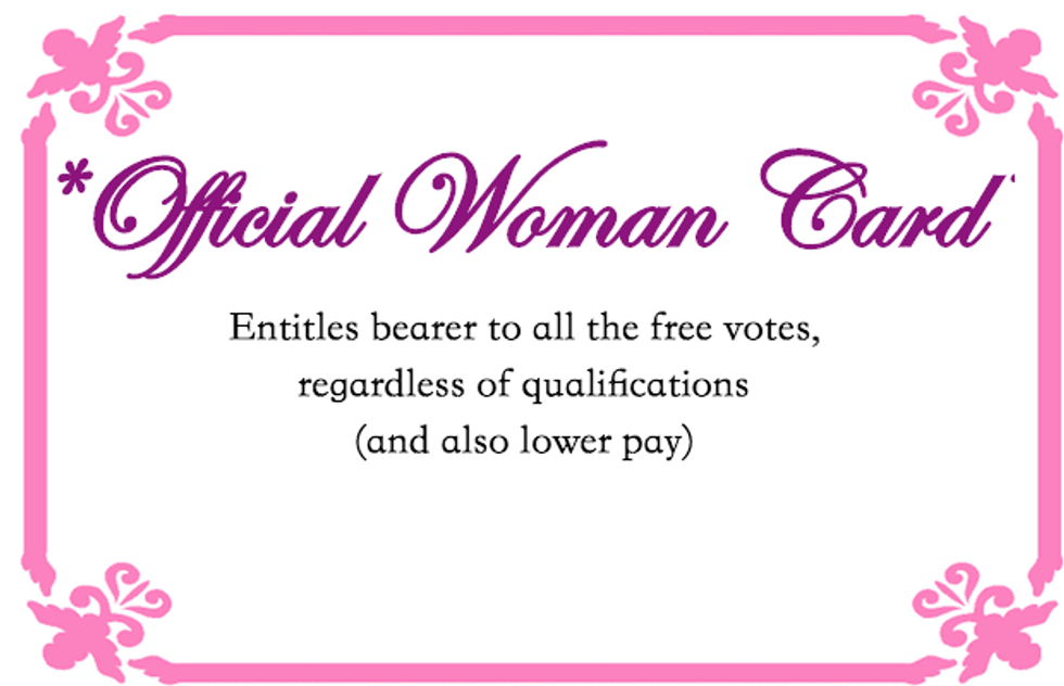 Donald Trump Sad He Can't Play Fancy Woman Card™, Hypnotize Voters With His Vagina