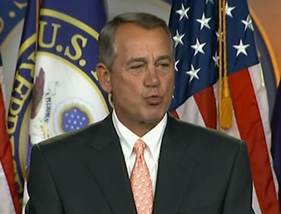 John Boehner Said A Swear About Ted Cruz!