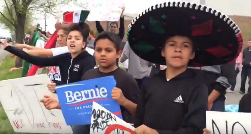 DRUDGE SIREN AND FAINTING COUCH: Some Mexican Kids Said Some Cuss Words