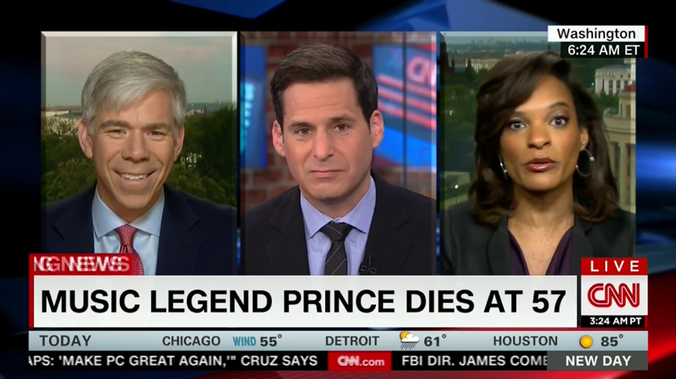 CNN Steps On Own Dick, Wonders If Prince's Death Is Good News For Trump And Hillary