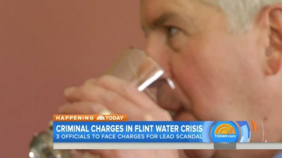 Three Officials Not Named 'Rick Snyder' Charged For Turning Flint's Water To Poison