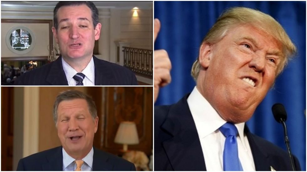 Best Pals Ted Cruz And John Kasich Will Use Buddy System To Defeat Donald Trump