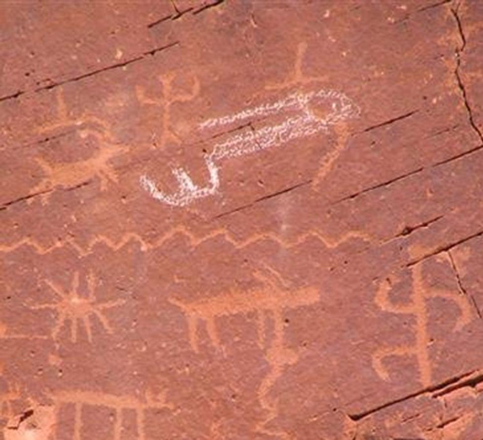 Bundy Buddies Added Dicks To Indian Petroglyphs. Not A Dick Joke Wonkette Can Get Behind