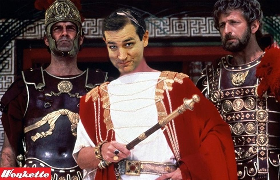 How Many Saviors Must Die For The Sins Of Evil Ted Cruz?