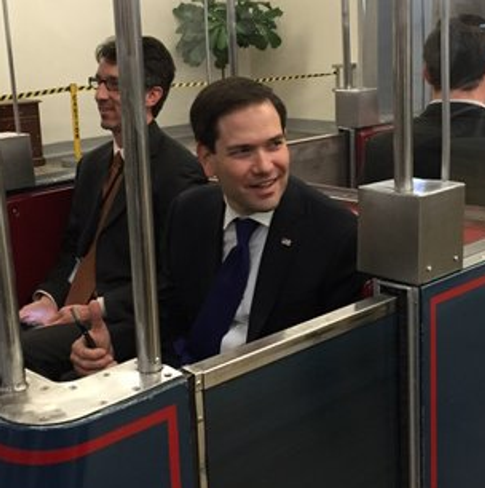Little Marco Rubio Drunk-Texts GOP, Begs For One More Hot Night With His Delegates